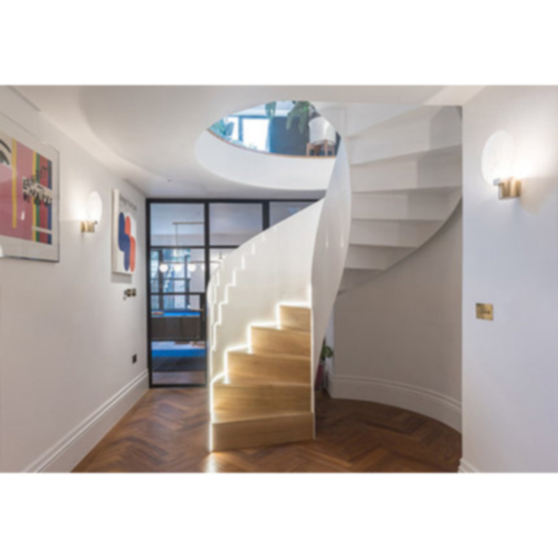 Industrial Spiral Staircase