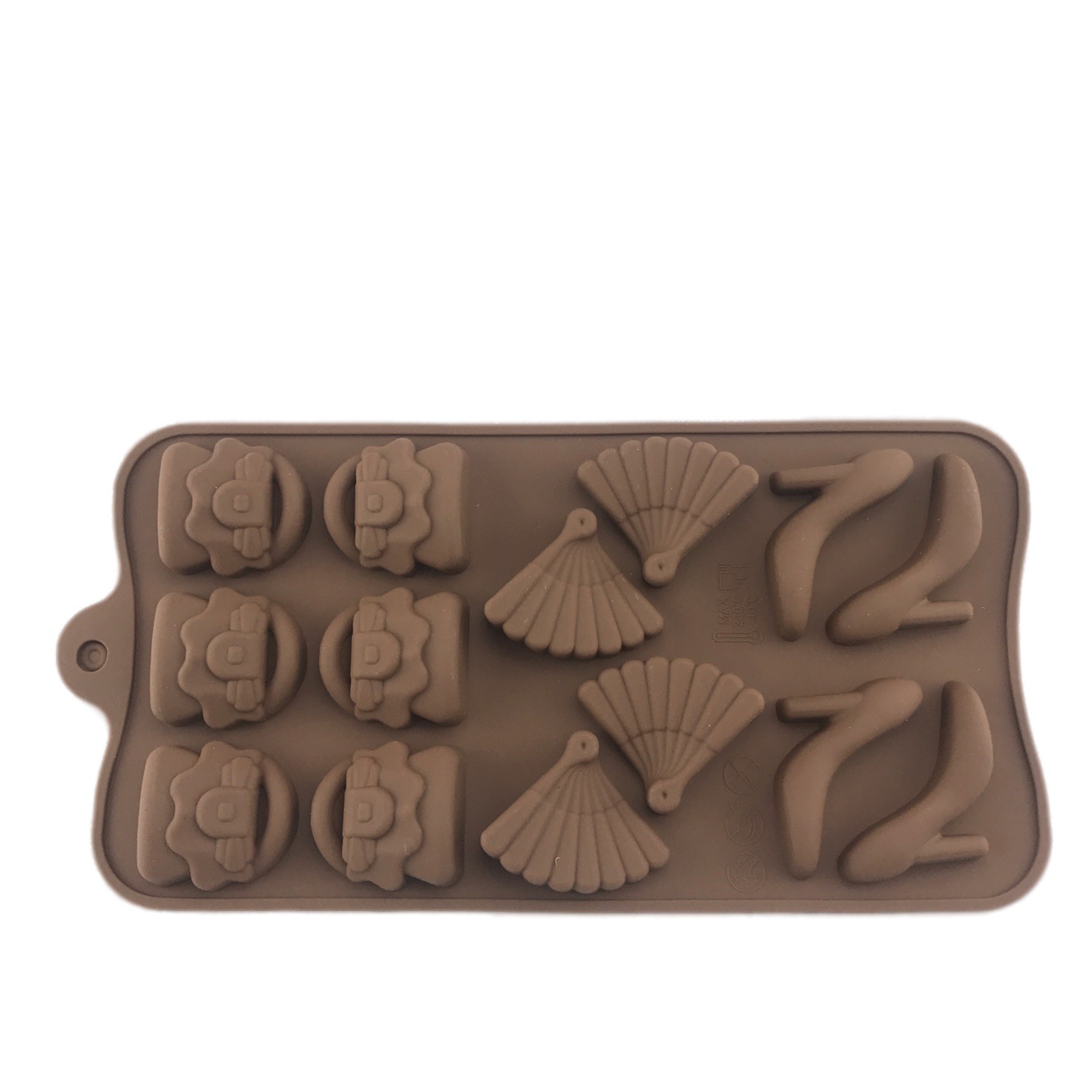 Diverse models Silicone Candy Chocolate Molds Flexible Baking Mold for Jello Shaping Hard or Gummy Candies