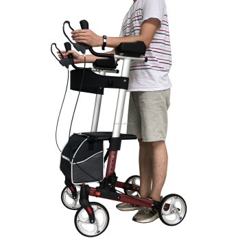 Lightweight Rollator with Arm Rest Pad and Wheels