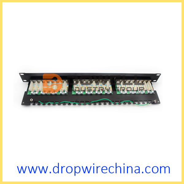 Cat 5e Shielded Patch Panel