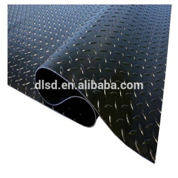 3mm round rubber mat for flooring