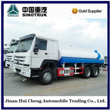 HOWO 25000 liters Water Tank Truck in transportation