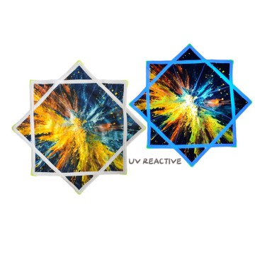 Double-side Print Cloth Flowstar for Music Party