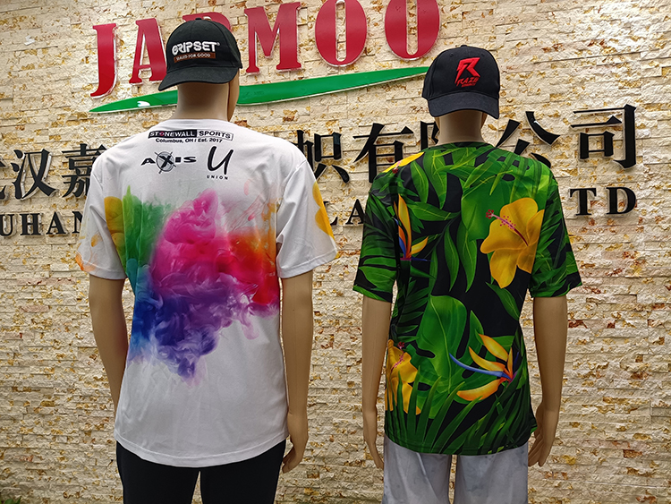 Polyester Full Color Custom Printing T-shirt All Over Print T-Shirt Printing Sublimation T Shirt