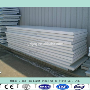 Insulated eps sandwich panels with color steel sheet