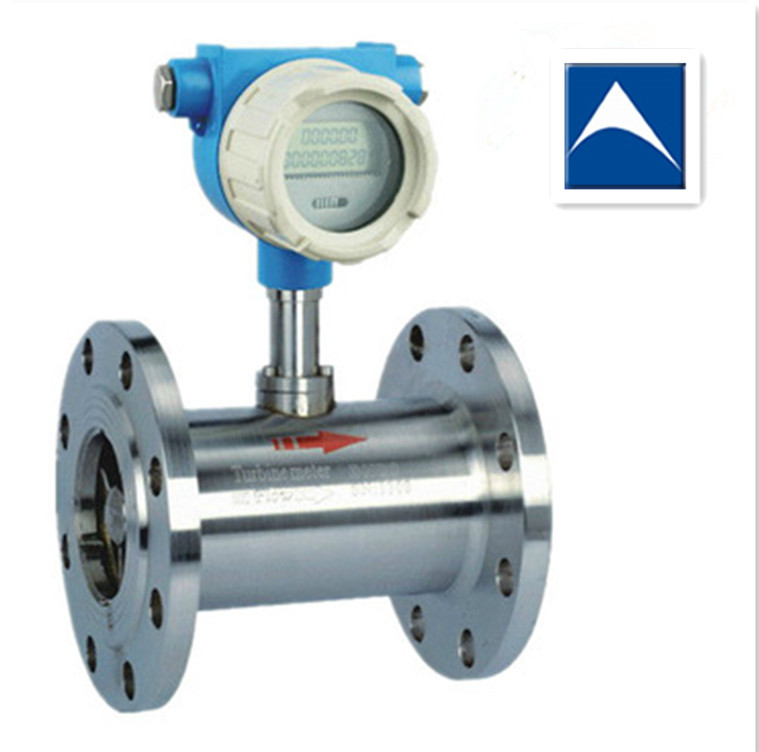 digital liquid stainless steel turbine sanitary water flow meter With 4~20mA with low cost