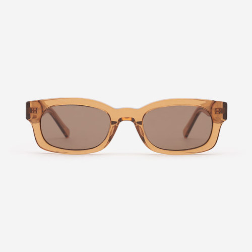 Retro Small Square Acetate Unisex Sunglasses