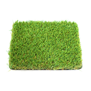 Piękny krajobraz Sztuczny trawnik z syntetycznej trawy