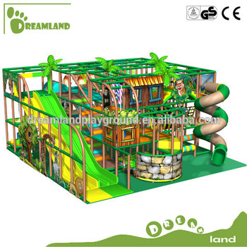TUV approved customized design jungle kids indoor playland