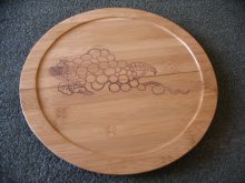 Bamboo plate , bamboo dish