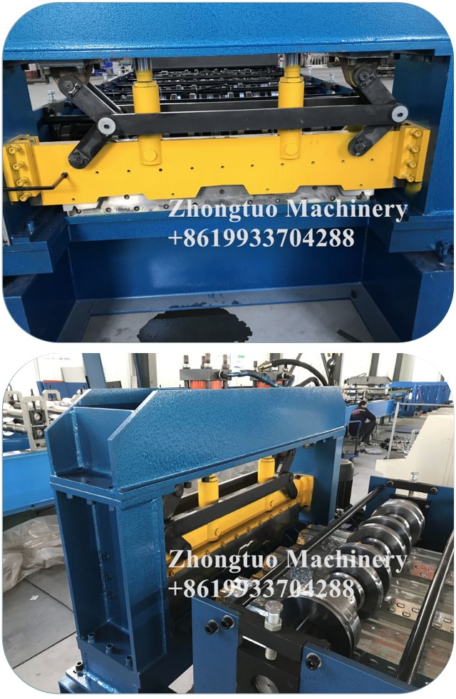 Galvanized Wide Rib B Deck Making Machine