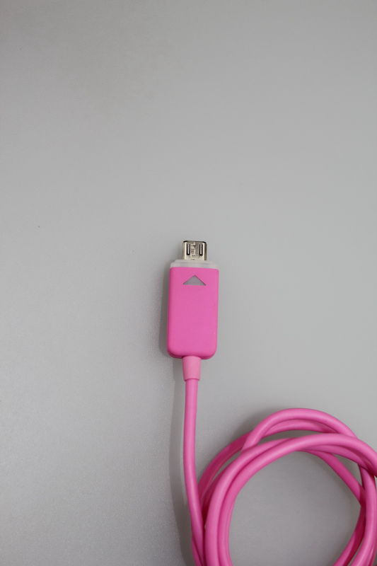 USB Cable with LED Light for Smartphone (CA-UM-001)