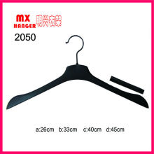 basic durable flocked suit hanger,suit hangers,plastic suit hanger
