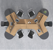 Vantervi Customizable Open Style Office System Furniture