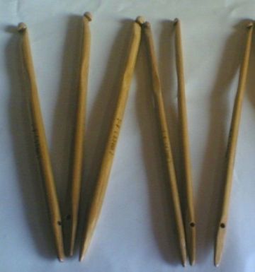 Bamboo Magic Crochet Hook / Bamboo Knitting Needles For Beautiful Textiles