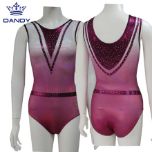 Tùy chỉnh ombre mystique leotards không tay