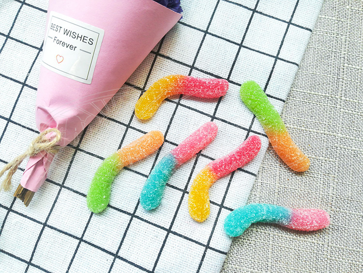5161 MMF SOUR HALAL NENO GUMMY WORMS Confectionary manufacturer