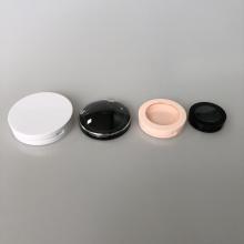 flat round compact case