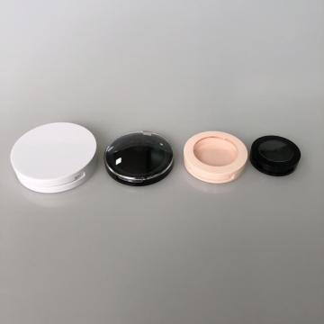 flat round compact case