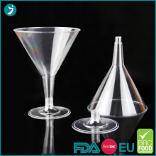 Clear Plastic Martini Glasses 7 oz Disposable
