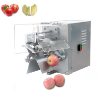 Semi-Automatic Apple Core Cutting and Peeling Machine
