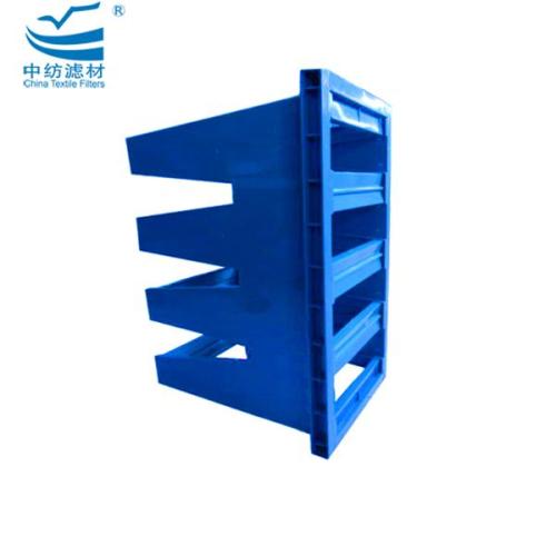 Blue Plastic Compact Filter Frame