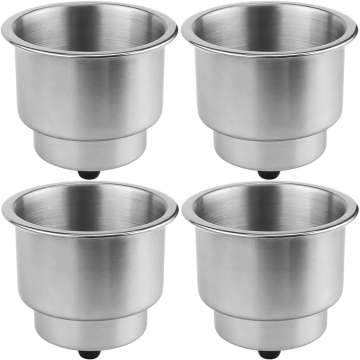 Stainless Steel Pontoon Boat Sofa Drink Cup Holders