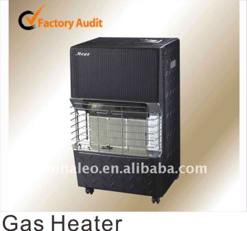 Portable LPG gas room heater