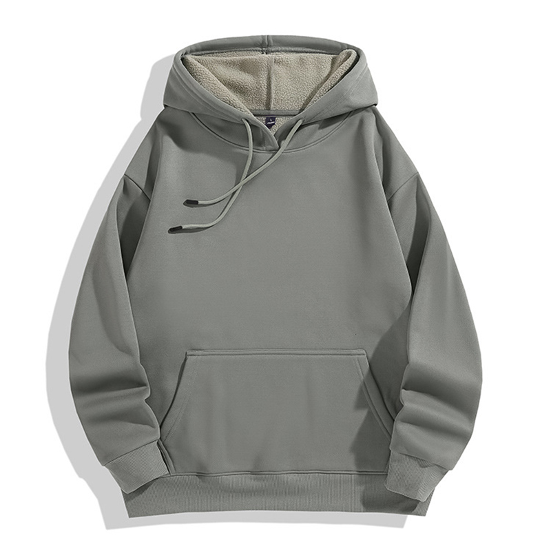 Winter Pleece Gason Espò Pullover Hoodie