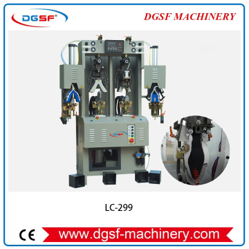 Back Part Forming Machine For Moccasin Shoes LC-299