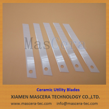 Width 9mm Zirconia ZrO2 Ceramic Utility Blade