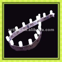 2012 Super bright LED straw hat ribbon light