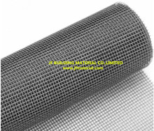 Window Screening Insect Netting Mesh Fiberglass Window Screen (Black/Grey)