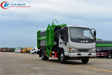 Hot Sale JAC 8cbm Waste Management Recycling Truck