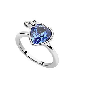 Austrian crystal ring cheap engagement rings for women