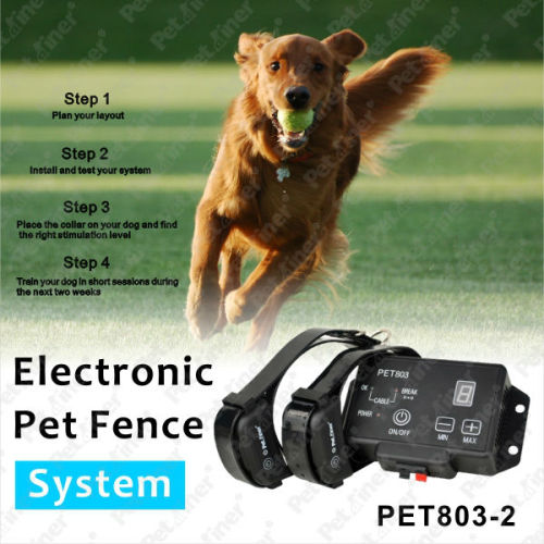 Petrainer product Waterproof 2500 square meters In-Ground Pet Fence System