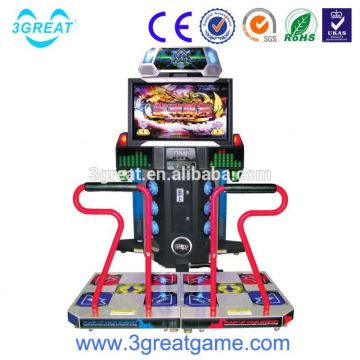 Happy coin operated dancing arcade machine