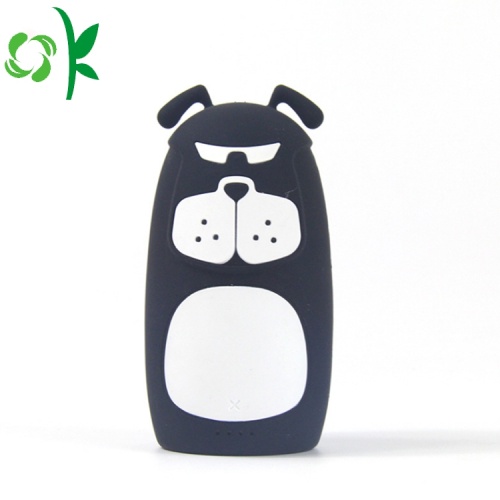 Cartoon Powerbank Case Draagbare externe batterijhouder