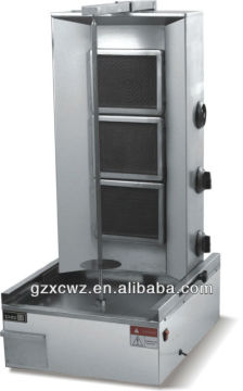automatic gas vertical broiler rotisserie