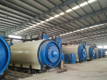 Q245R used tire pyrolysis to fuel plants