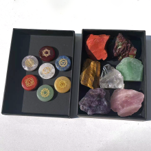 Round Shape Witch Rune Set: New Arrivals in Healing Crystals & Gemstone Box Sets