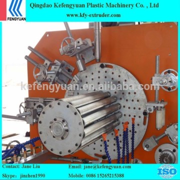 HDPE large diameter hollow wall winding pipe production line/hdpe hollow wall pipe making machine