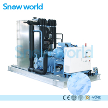 Snow world Flake Ice Plant Machine 20T