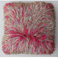 Polyester Shaggy Mix Yarn Coussin