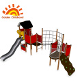 School multifunction outdoor playground equipment