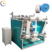 Automatic Meltblown Nonwoven Cloth Roll Slitting and Cutting Machine