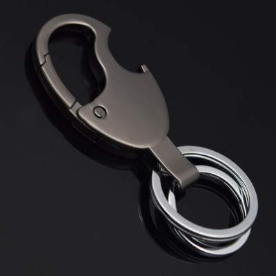 Wholesale Creative Metal Simple Business Design Keychain Bottle Opener Pendant