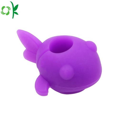 Silicone Fish Design Glass Wine Wine Bia Marker