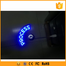 Fashionable advertising usb driver led message fan for promo gift
