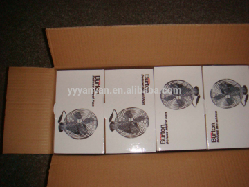 Max Burton 8 inch Metal Car Fan 12V DC Electric Mini Fan